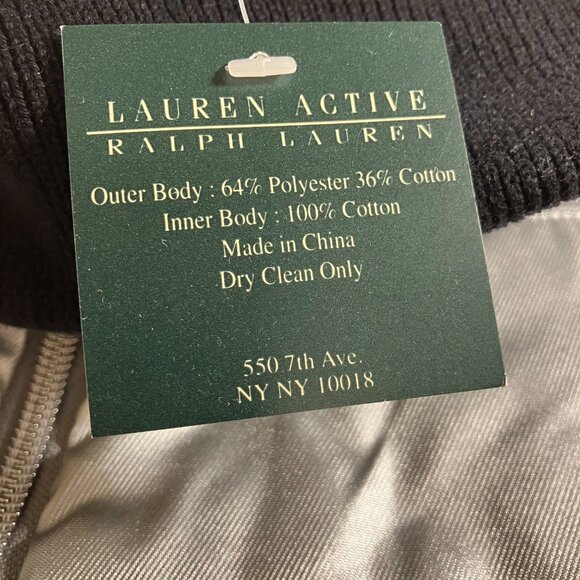 Lauren Ralph Lauren Reversible Vest NWT Size L - Picture 5 of 10